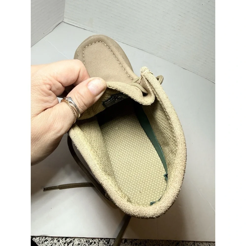 Roper Chukka Desert Boots Tan Suede Lace-Up Comfort Casual Men's Sz 7.5